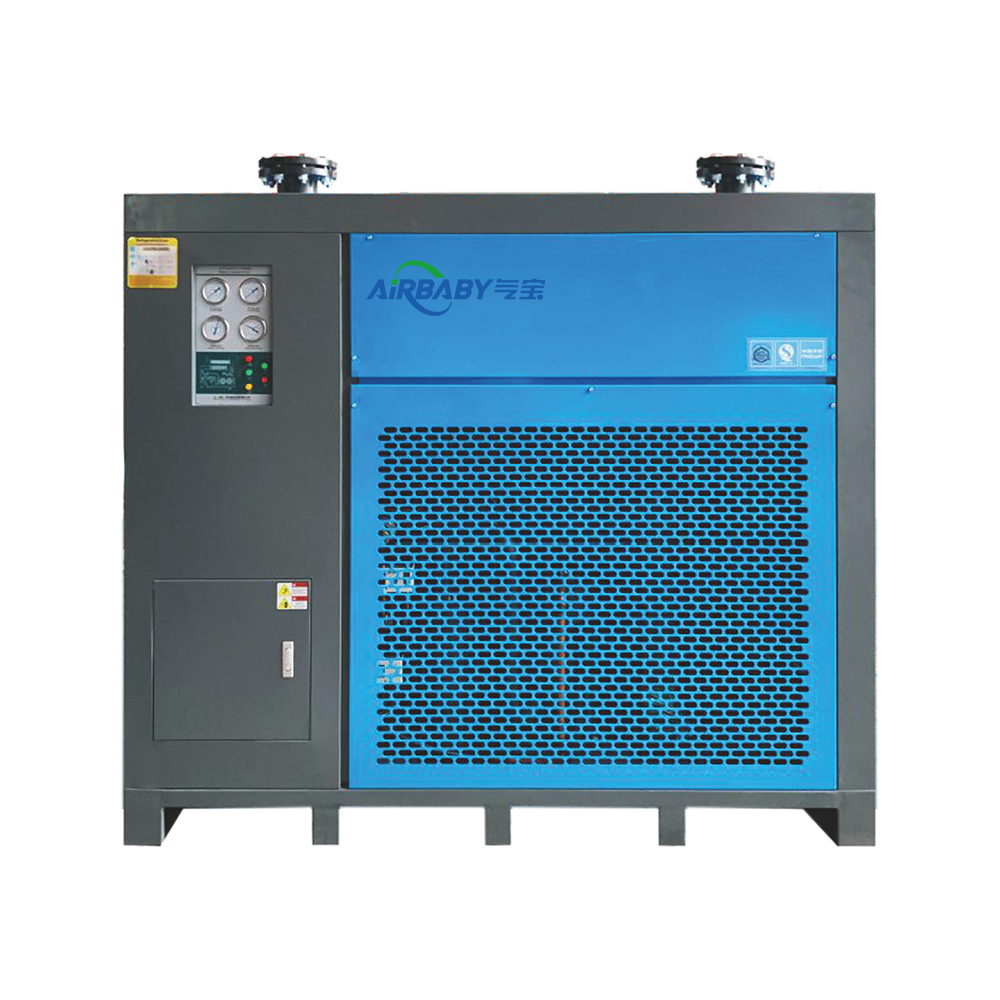 Air-cooled high-temperature refrigerated dryer