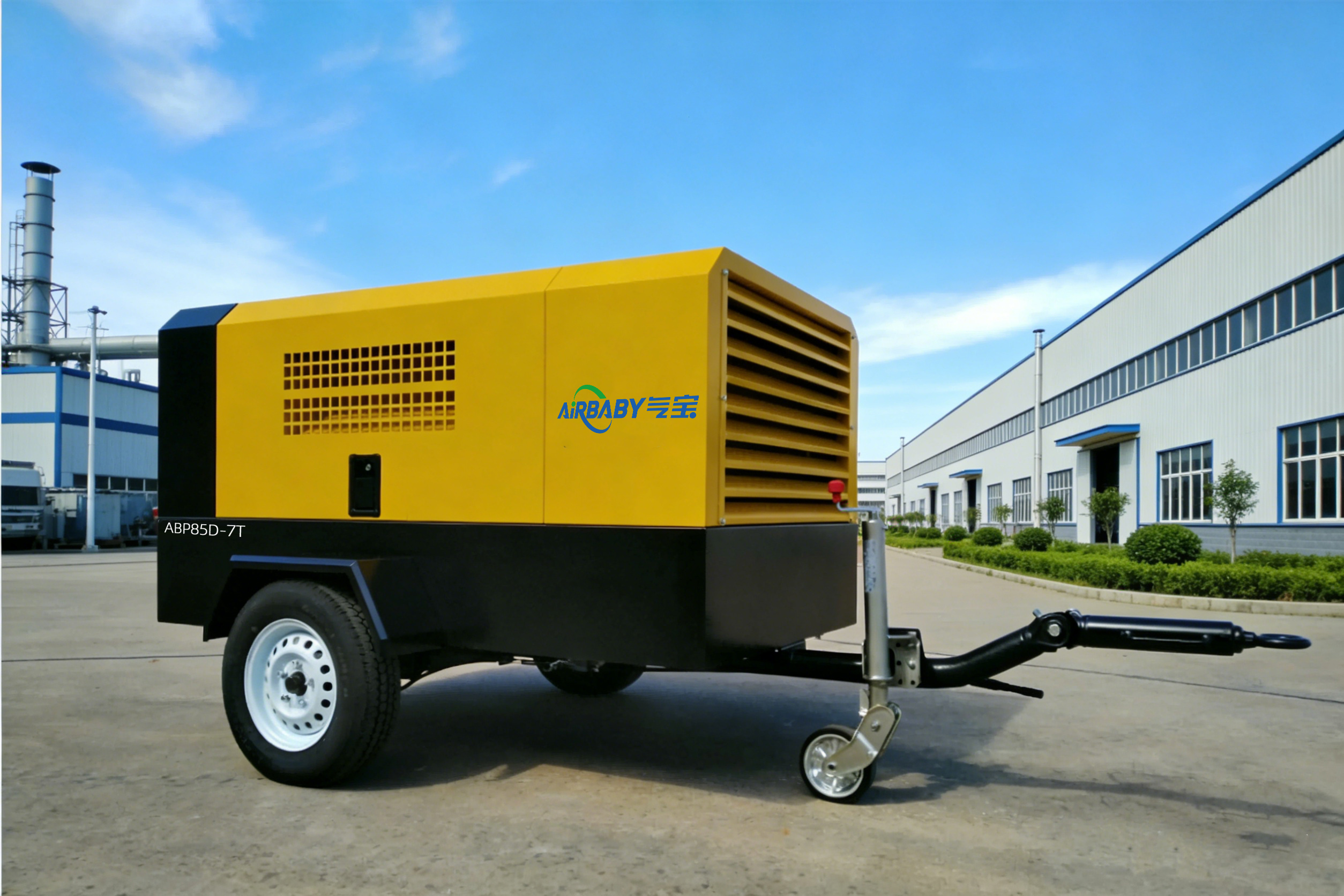 Portable air compressor